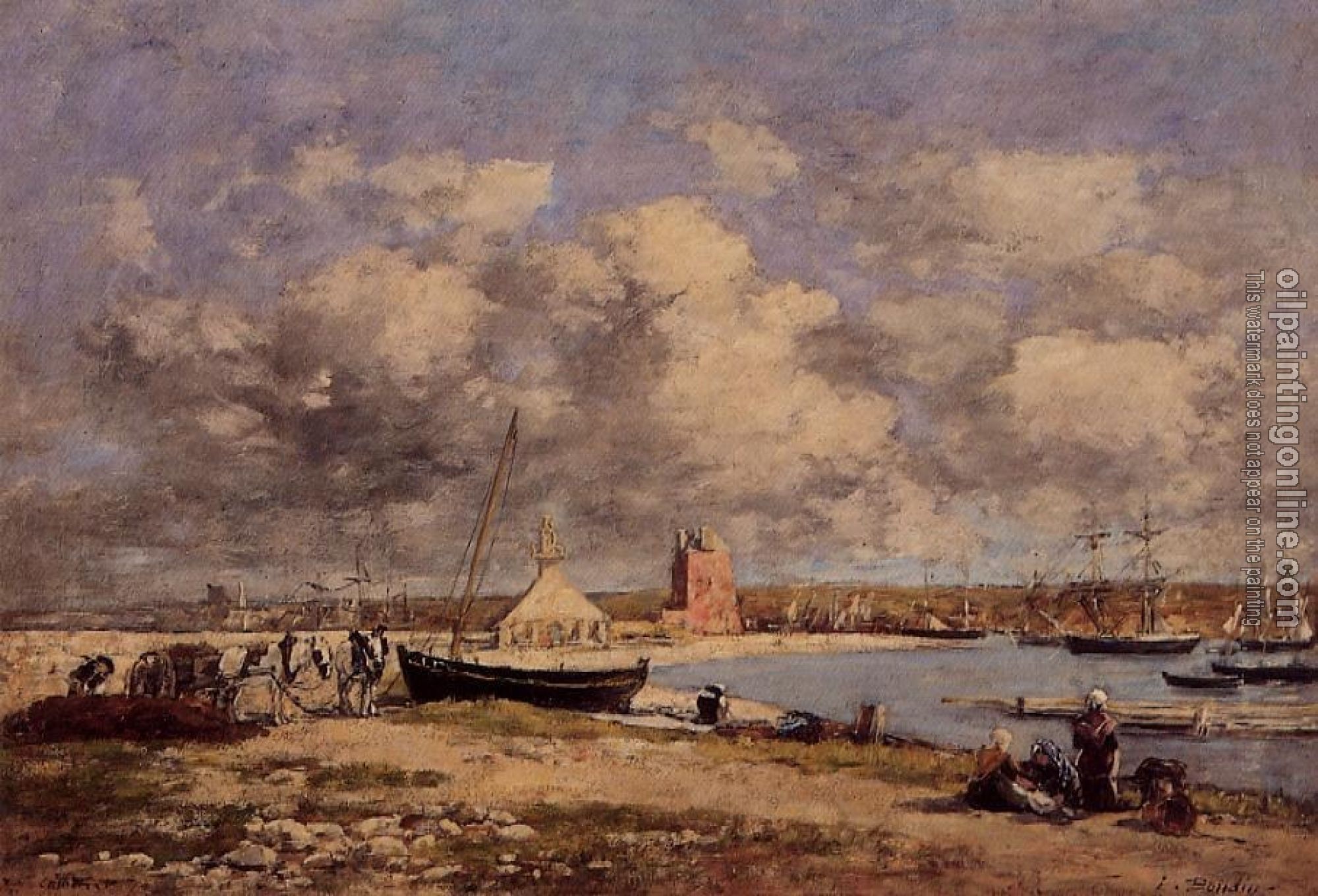 Boudin, Eugene - Camaret